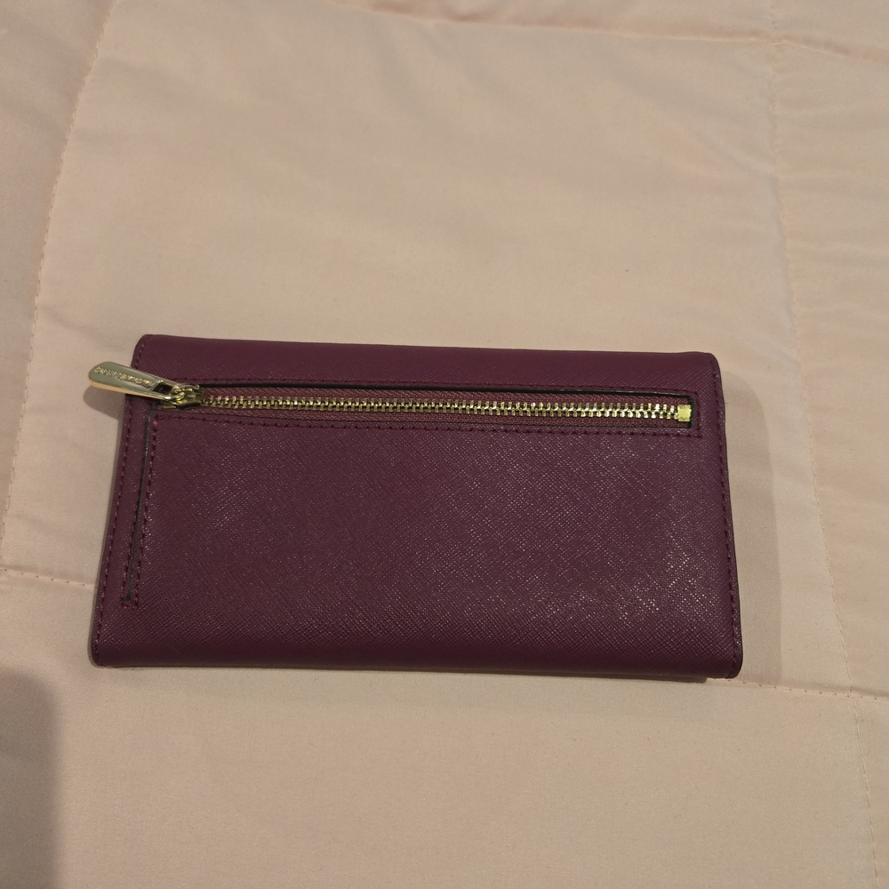 Michael Kors Plum Wallet - Picture 4 of 4